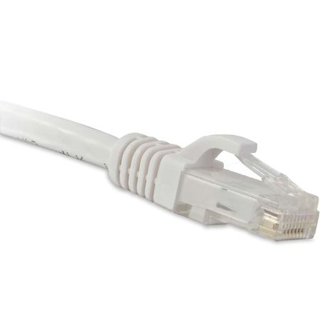 ENET Enet Cat6 White 20 Foot Patch Cable w/ Snagless Molded Boot (Utp) C6-WH-20-ENC